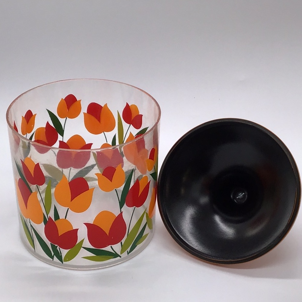 Vintage Acrylic MCM Canisters Set Of 4 - Picture 4 of 15